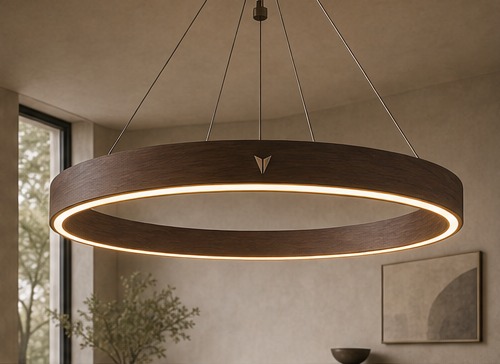 Lighting Lumiere collection — Aureole circular chandelier